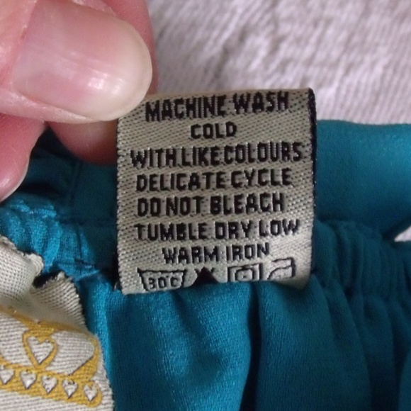 NWT Dizzy Love Turquoise Top - X Small - Picture 6 of 6